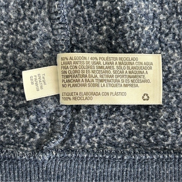 Jacket Zipper Hoodie Boy's L (12-14) Blue and Yellow Striped Cat & Jack Jumper - Picture 7 of 10